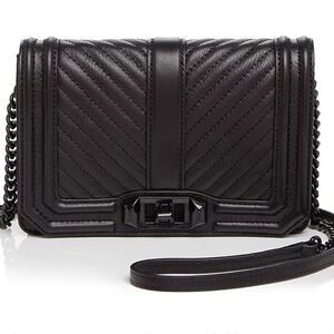 Rebecca Minkoff Black Quilted Crossbody Bag